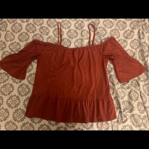 Velvet Red/Orange Tank